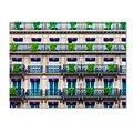 Trademark Fine Art Parisian Apartments by Preston 24 x 32 Canvas Art (EM0555-C2432GG)