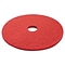 Premier Floor Machine Buffing Pad, Red, 16, 5/Case