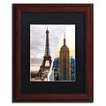 Trademark Fine Art The Empire Eiffel by Philippe Hugonnard 11 x 14 Black Matted Wood Frame (PH0108-W1114BMF)