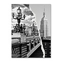 Trademark Fine Art Live in Paris and New York by Philippe Hugonnard 24 x 32 Canvas Art (PH0117-C2432GG)