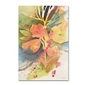 Trademark Fine Art Sunlight Blossoming by Sheila Golden 16 x 24 Canvas Art (SG5737-C1624GG)