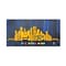 Trademark Fine Art Pittsburgh Skyline by Design Turnpike 16 x 32 Canvas Art (ALI1322-C1632GG)
