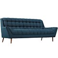 Modway Response 89W Fabric Sofa, Blue (EEI-1788-AZU)