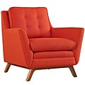 Modway Beguile 36 Fabric Armchair, Atomic Red (EEI-1798-ATO)