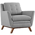 Modway Beguile 36 Fabric Armchair, Gray (EEI-1798-GRY)