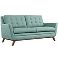 Modway Beguile 71.5 Fabric Loveseat, Blue (EEI-1799-LAG)