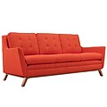 Modway Beguile 83.5 Fabric Sofa, Atomic Red (EEI-1800-ATO)