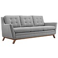 Modway Beguile 83.5W Fabric Sofa, Gray (EEI-1800-GRY)