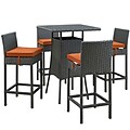 Modway Sojourn Outdoor Patio Pub Set  (EEI-1967-CHC-TUS-SET)