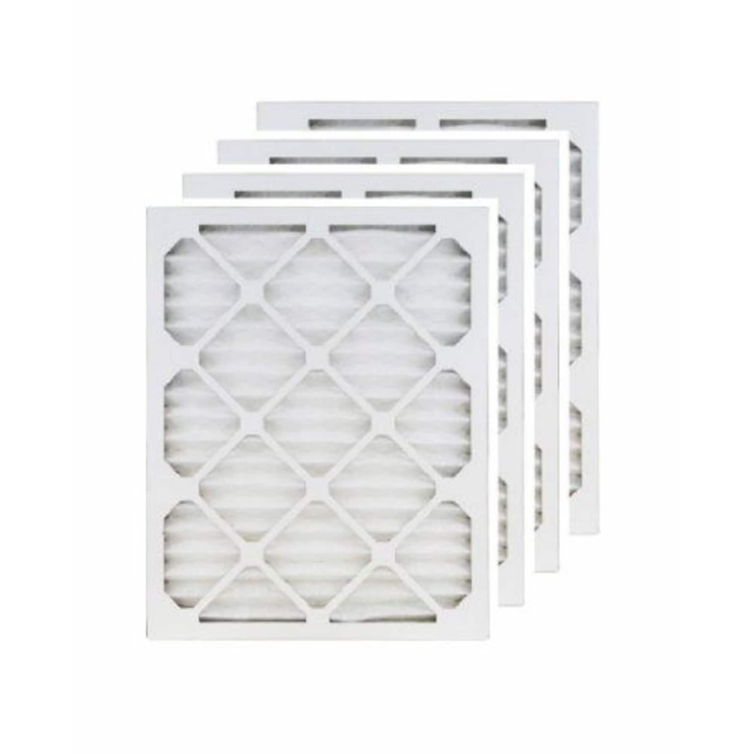 Brighton Professional™ MERV 13 14 x 20 x 1/13.5 x 19.5 Pleated Air Filter; 4/Pack (FD14X20_4)