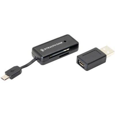 Stealth Cam Micro USB Otg Memory Card Reader For Android Devices