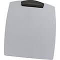 Storex Plastic Clipboard, Legal, Silver, 15.75 x 9.875 x 0.875 (STX43103B12C)
