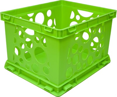 Storex Large Storage and Transport File Crate, Letter/Legal, 3/CT (STX61581U03C)