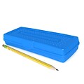 Storex Pencil Box, Assorted, 12/CT (STX61633U12C)