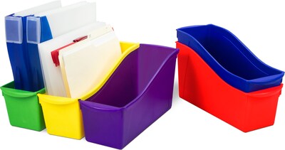 Storex Storage Book Bin, Assorted (STX70110U06C)