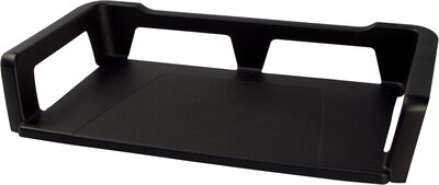 Storex Plastic Letter Tray, Black (STX70172U12C)