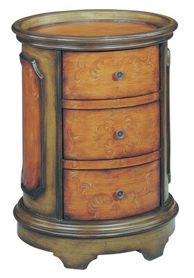 Stein World Natalie  Accent Table; Antique Green, Brown (42530)