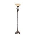 Stein World Lyon 150 Watt Floor Lamp; French Bronze Iron (97901)