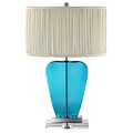 Stein World 100 Watt Matira Table Lamp; Teal Blue (99848)