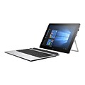 HP® Elite x2 1012 G1 T8Z06UT#ABA 12 Tablet with Travel Keyboard, 8GB, Windows 10 Pro, Black/Silver