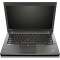 Lenovo™ ThinkPad T450 20BV005QUS 14 Ultrabook, LCD, Intel i7-5600U, 512GB SSD, 16GB RAM, Windows 10, Black