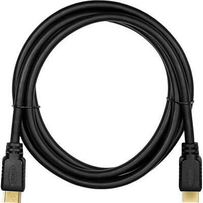 Rocstor (Y10C107-B1) 6 HDMI Male/Male Digital Audio/Video Cable; Black