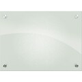 Best-Rite™ Enlighten™ Glass Dry-Erase Boards, Frosted Pearl, 18x24