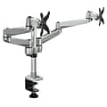 Mount-It! Modular Desk Mount Adjustable Monitor Arm, Up to 27 Monitors, Gray/Silver (MI-43116)