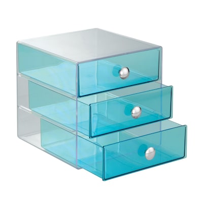 Interdesign Clarity 3 Drawer Organizer -Slim