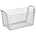 InterDesign Classico Kitchen Pantry Bath Organizer Wire Basket, Medium, Chrome (93222)