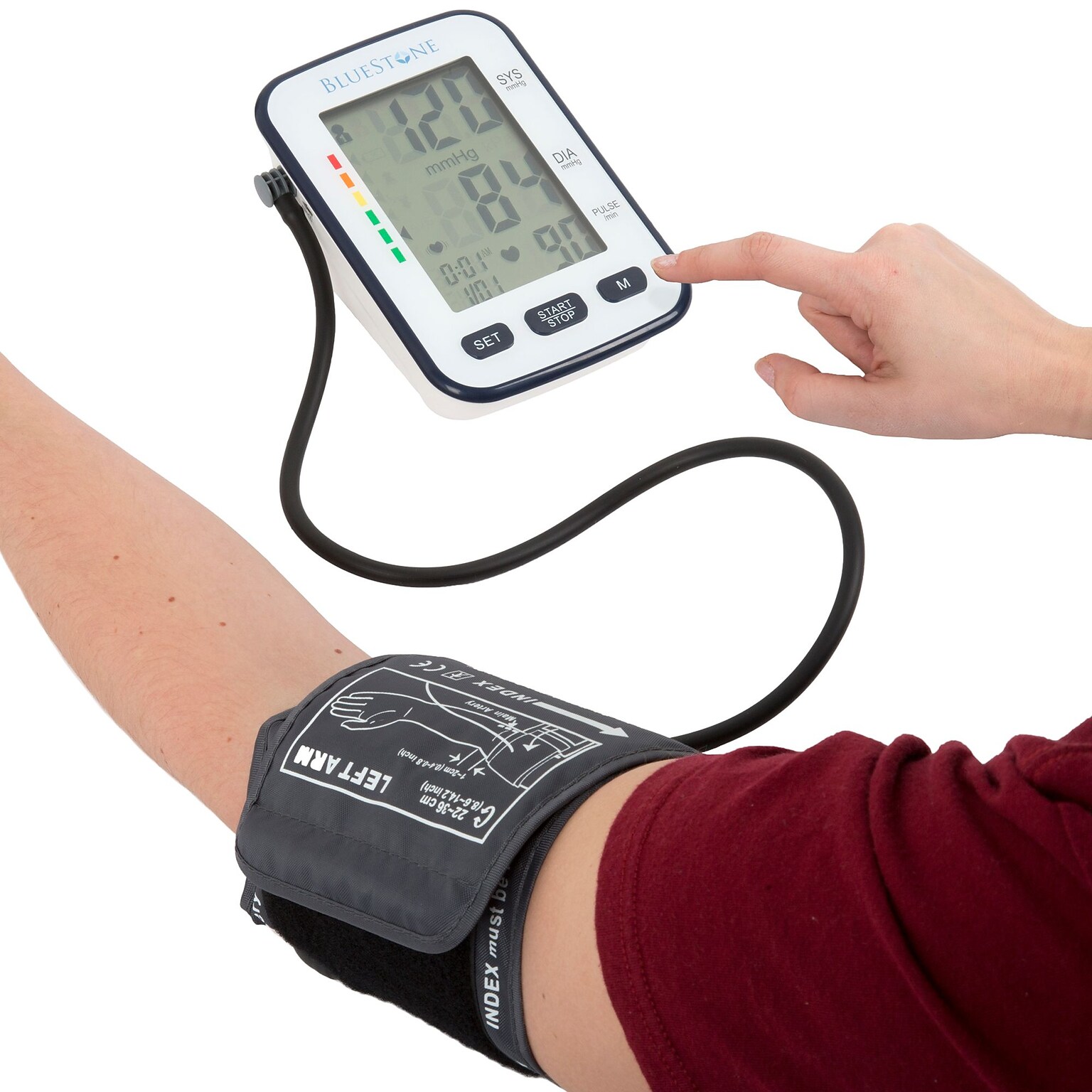 Bluestone Automatic Upper Arm Blood Pressure Monitor (80-5101)