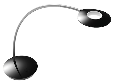 Alba LED Desk Lamp with Touch Dimmer, Black (LEDAERON)