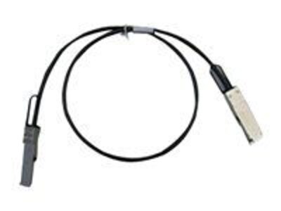 Cisco ™ QSFP-H40G-CU1M 3.28 QSFP+ Male/Male Direct Attach Copper Cable, Tangerine