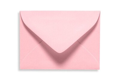 LUX® 70lb 2 11/16x3 11/16 #17 Mini Envelopes W/Glue, Candy Pink, 500/BX