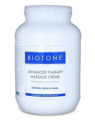 Biotone Advanced Therapy Creme, Unscented, 1 Gallon Jar (ATC1G)