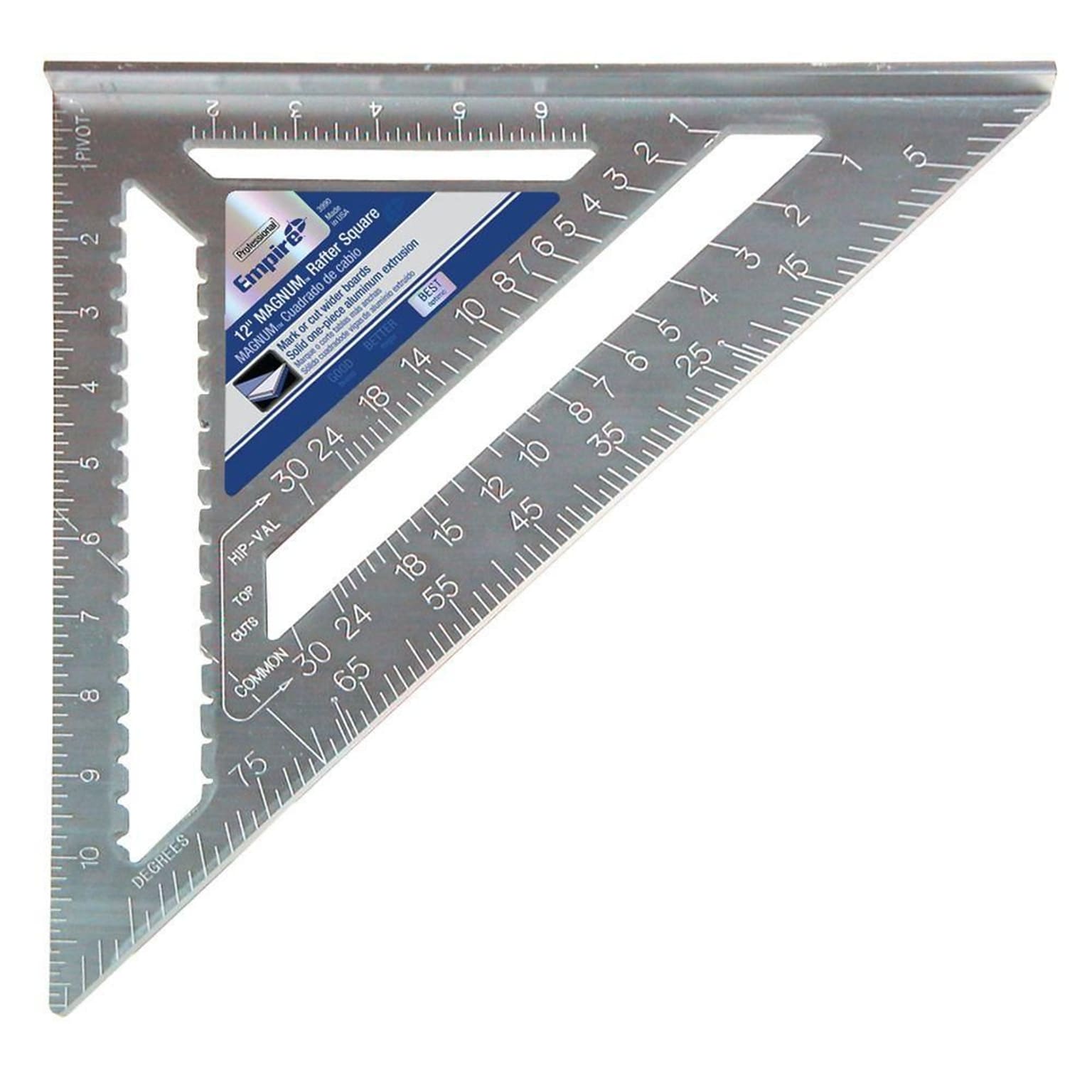 Empire® Level Heavy-Duty MAGNUM™ Rafter Square, 12 Blade