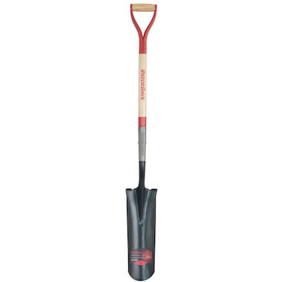 Union Tools® Razor-Back® Closed-Back, Forward Turnstep Sharpshooter Drain Spade, 29