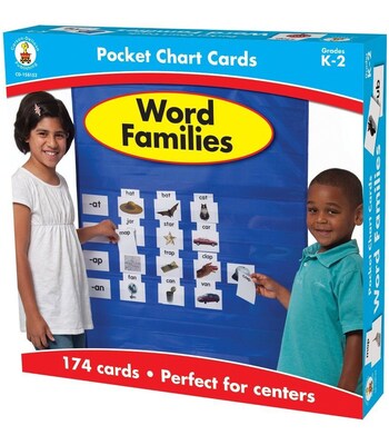 Carson-Dellosa Word Families Pocket Chart Accessory