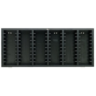 Ellison® 60 Slot Standard SureCut Die Storage Wall Rack, Black