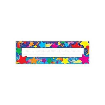 Name Plates, Flat, Stars