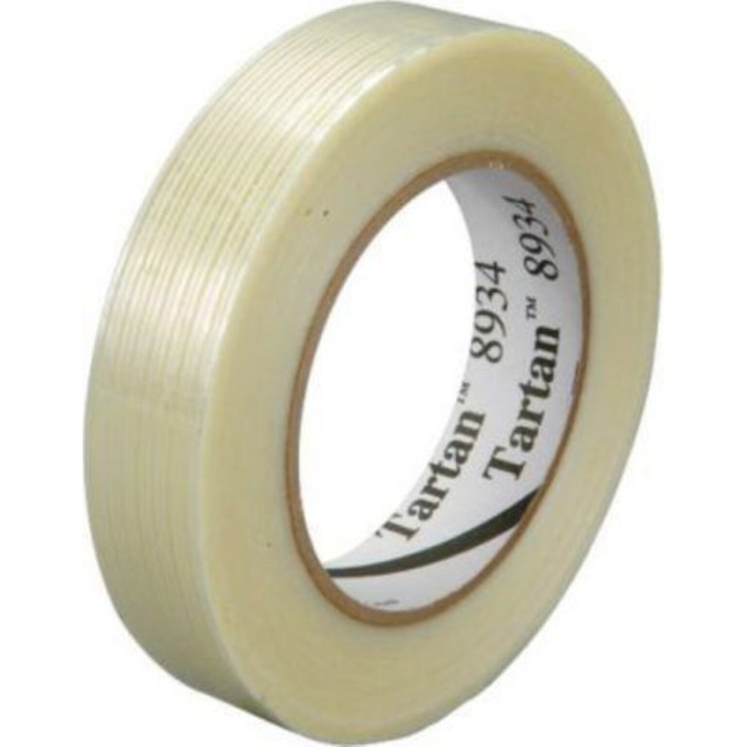 3M 8934 Strapping Tape, 4.0 Mil, 1 x 60yds., Clear, 12/Case (T915893412PK)