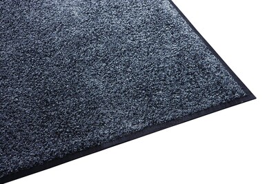 Guardian Platinum Series Nylon/Polypropylene Wiper Mat 72"L x 48"W, Gray