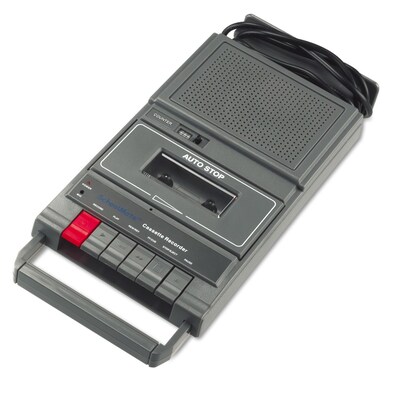 Amplivox® Cassette Recorder and 8 Station Jackbox