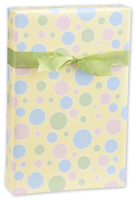 Bags & Bows® 24 x 417 Baby Dots Gift Wrap, RL
