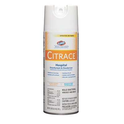 Citrace® Aerosol Germicidal Disinfectants; 14 oz, 12/Pack