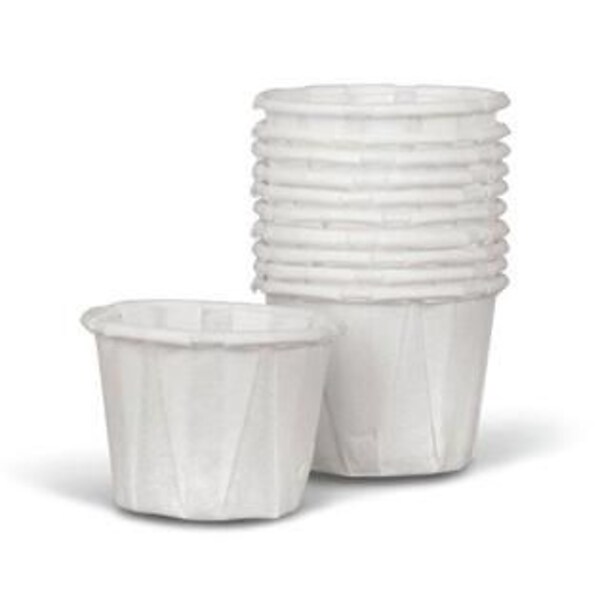 Medline Disposable Paper Souffle Cups, 1 oz, 5000/Pack