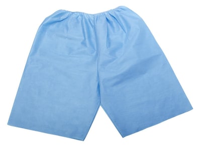 Medline Disposable Exam Shorts, Medium