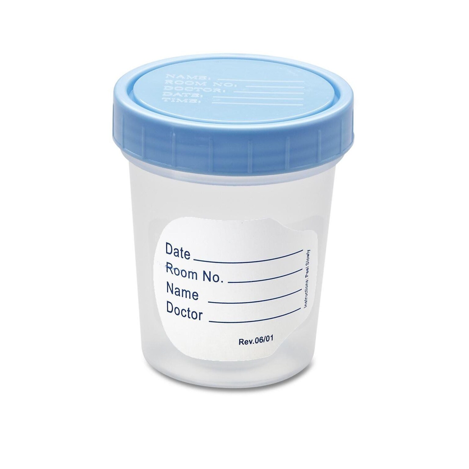 Medline Basic Non-sterile Specimen Containers, 4 oz Size, 500/Pack