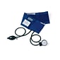 Medline PVC Handheld Aneroid Sphygmomanometers, Black, Adult Large