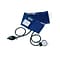 Medline PVC Handheld Aneroid Sphygmomanometers, Black, Adult Large